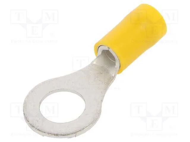 Terminal: de Olhal, M8, : 8,4mm, 4&divide;6mm2, Cerrar, com Cabo, Isolada