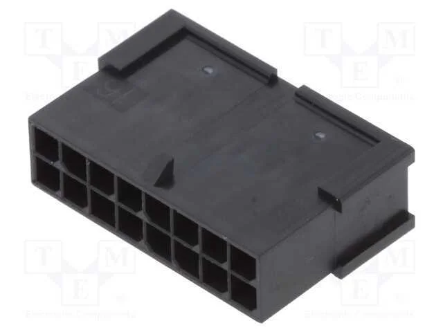 Microfit 3.0 Plug Dr Freehang 16ckt