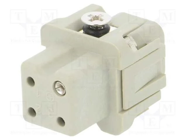 Conector: Hdc, Inserto de Contatos, F&ecirc;mea, Hdc, Pin: 4, 3+Pe, 10a
