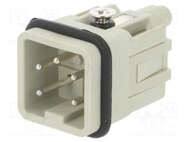 Conector: HDC, inserto de contatos, macho, HDC, P.
