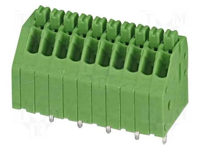 PCB bloco terminal, angulares 45, 2,5mm, faixas: .