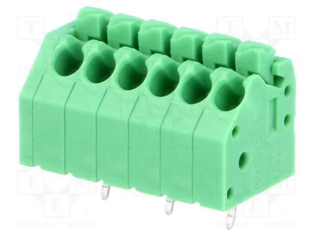 PCB bloco terminal, angulares 45, 3,5mm, faixas: .