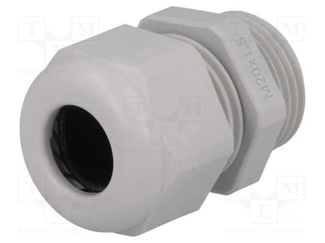 Caixa de empanque, M20, IP68, 6&divide;12mm, termoplast,.