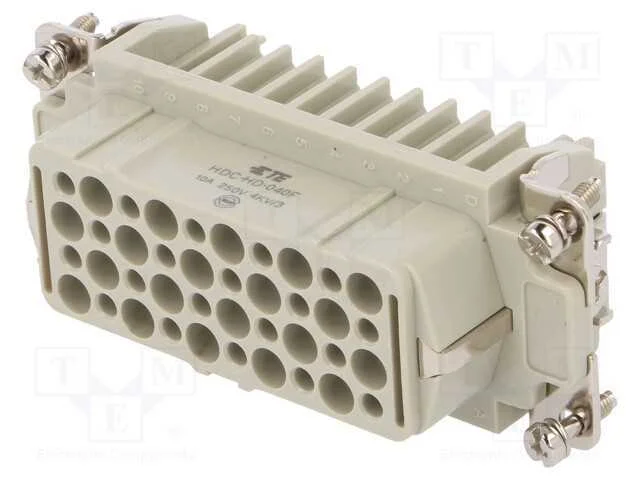 Conector: Hdc, F&ecirc;mea, Hd, Pin: 40, 40+Pe, Tamanho 6, Sem Contactos