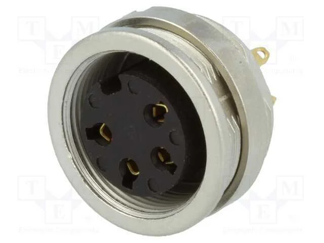 Conector: M16; tomada; PIN: 4; f&ecirc;mea; industriais; 250V; simples