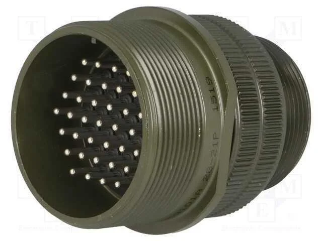 Conector: redondos, tamanho 28, MS/DS, liga de al.