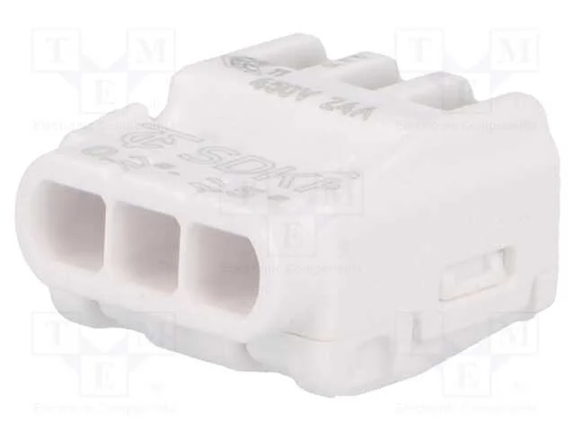 Conector r&aacute;pido, SDKF, aperto de molas, 0,2&divide;2,5mm.