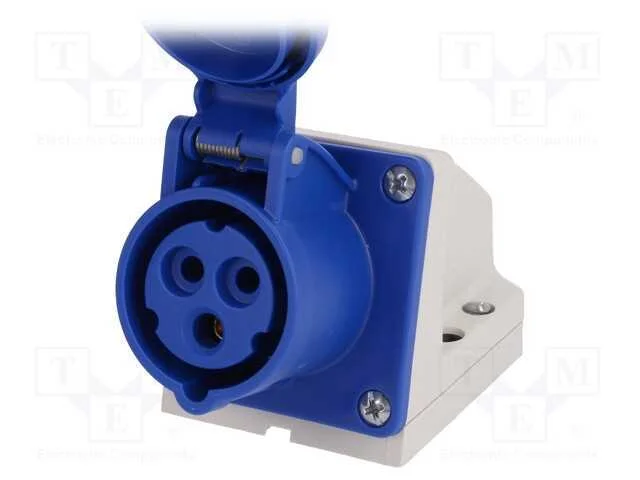 Conector: de Alimenta&ccedil;&atilde;o, Tomada, F&ecirc;mea, 16a, 230vac, Iec 60309