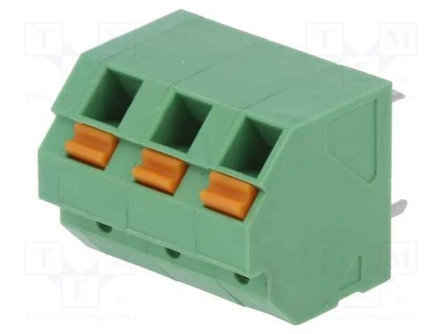 PCB bloco terminal, angulares, 5,08mm, faixas: 3,.