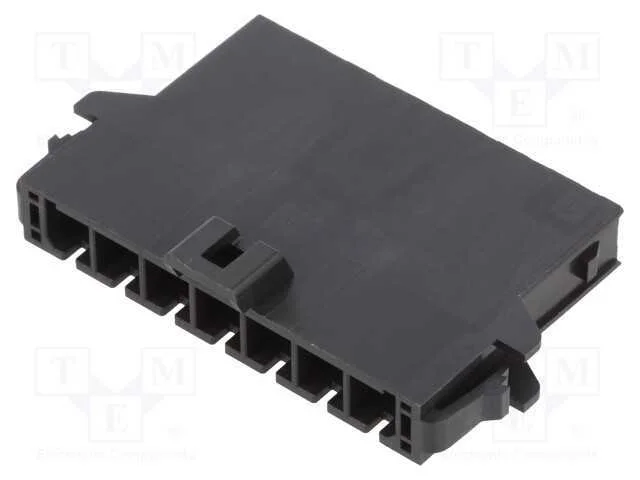 Ficha, fio-fio, macho, Mega-Fit, 5,7mm, PIN: 7, U.