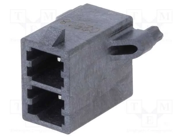 Tomada, Fio-Placa, Macho, Mega-Fit, 5,7mm, Pin: 2, Ul94v-0, 23a, Tht