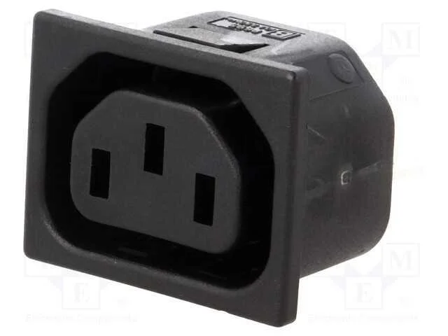 Conector: de Alimenta&ccedil;&atilde;o, Tomada, F&ecirc;mea, 10a, 250vac, C13 (F)