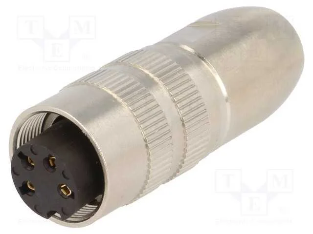 Conector M16 Ficha Femea Pin 4 5a 250v So.