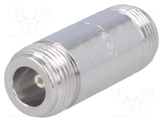 Conector, N Tomada,Em Ambos Os Lados, Simples, 50o, Ptfe, Dourado