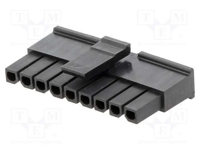 Microfit 3.0 Receptacle Sgl Row 9 Ckt