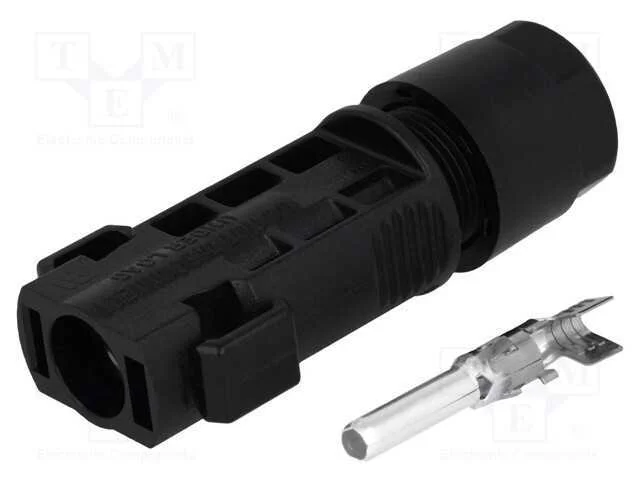 Conector: Solares, Macho, 4&divide;6mm2, com As Liga&ccedil;&otilde;es, Cerrar, Ficha