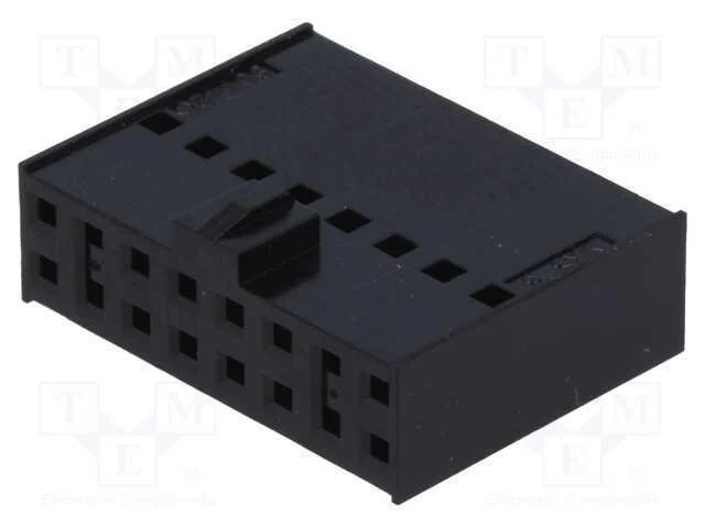 Ficha, fio-placa, f&ecirc;mea, C-Grid III, 2,54mm, PIN:.
