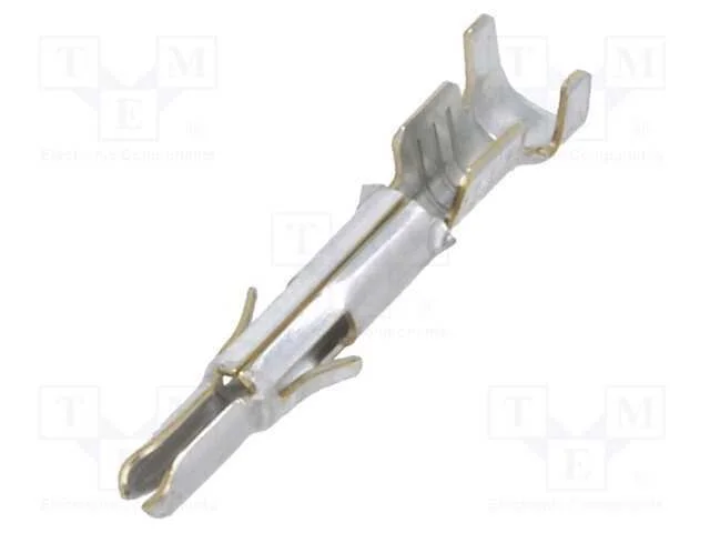 Contacto, Macho, Lat&atilde;o, Estanhado, 0,5&divide;2mm2, 20awg&divide;14awg, Cerrar