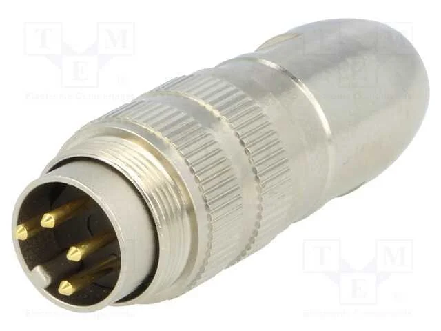 Conector M16 ficha macho PIN 4 5A 250V so.