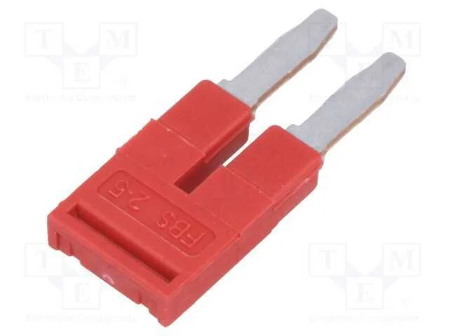 Ponte de Pino, Faixas: 2, Vermelho, Larg: 5mm, Ul94v-0