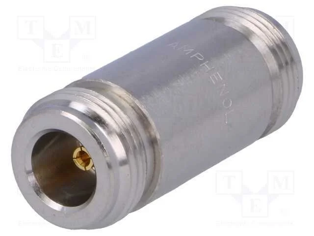 Conector, N Tomada,Em Ambos Os Lados, Simples, 50o, Ptfe, Dourado