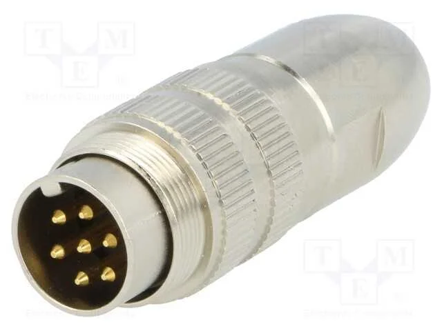 Conector M16 Ficha Macho Pin 7 5a 250v So.