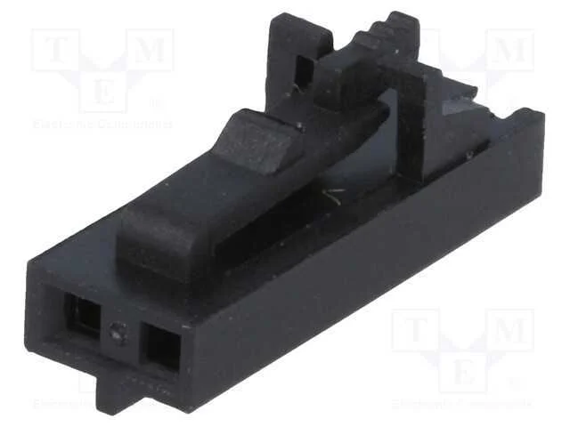 Ficha, Fio-Placa, F&ecirc;mea, 2,54mm, Pin: 2, Sem Contactos, com Cabo