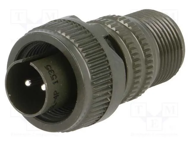 Conector: Redondos, Tamanho 10sl, Ms/Ds, Liga de Alum&iacute;nio, Ficha