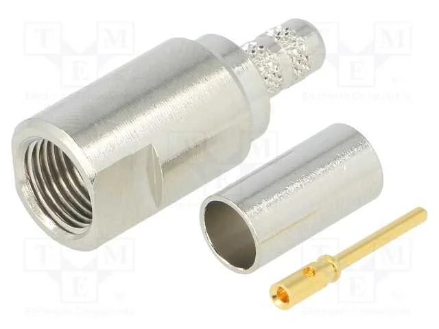 Ficha, Fme, Macho, Simples, Cerrar, com Cabo, Isolamento: Ptfe, 50o