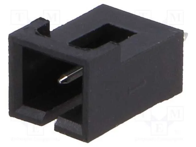 Tomada, Fio-Placa, Macho, 2,54mm, Pin: 2, Tht, 2,5a, Estanhado, 250v