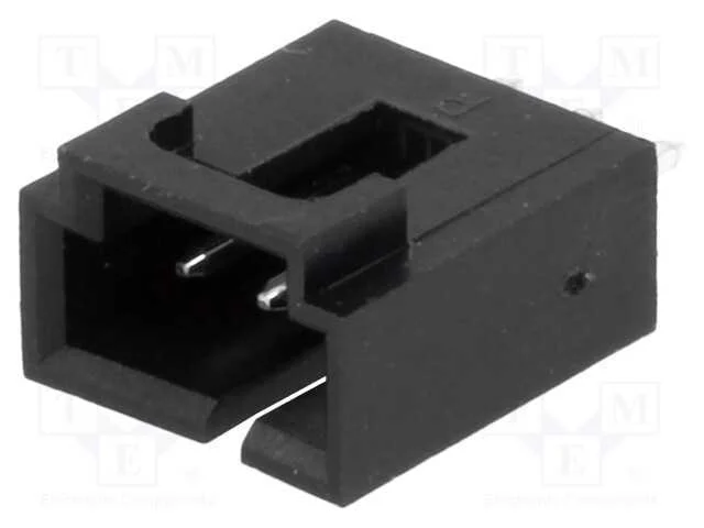 Tomada, Fio-Placa, Macho, 2,54mm, Pin: 3, Tht, 2,5a, Estanhado, 250v