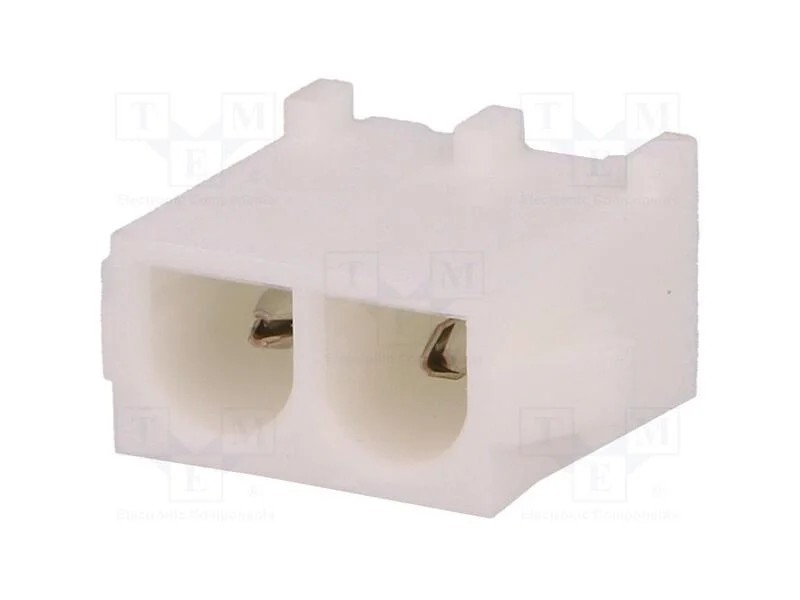 Tomada, Fio-Placa, Macho, Universal Mate-N-Lok, 6,35mm, Pin: 2