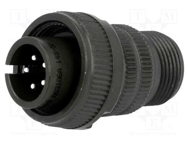 Conector: Redondos, Tamanho 14s, Ms/Ds, Liga de Alum&iacute;nio, Ficha