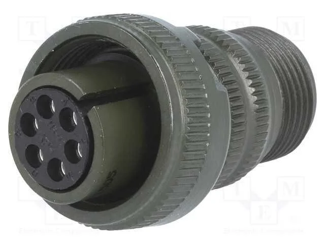 Conector: Redondos, Tamanho 14s, Ms/Ds, Liga de Alum&iacute;nio, Ficha