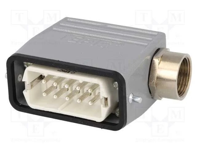 Conector: Hdc, Ficha, Macho, Epic Kit, Pin: 10, 10+Pe, M20, 16a, 250v
