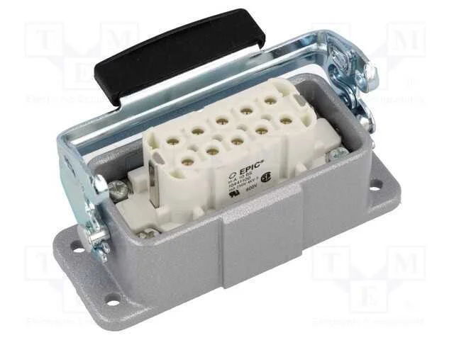 Conector: HDC, tomada, f&ecirc;mea, EPIC KIT, PIN: 10, .