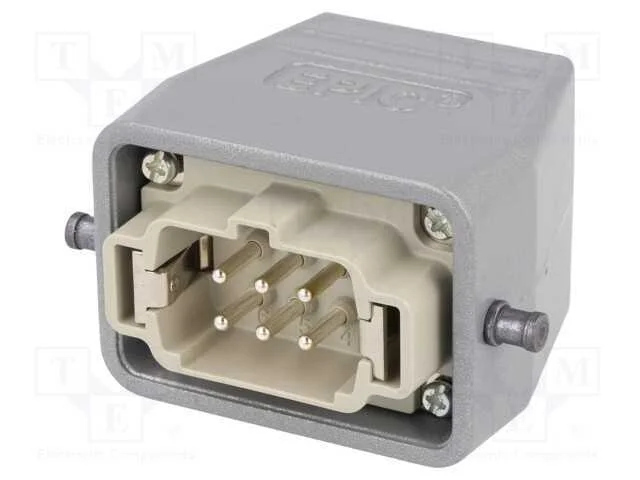 Conector: Hdc, Ficha, Macho, Epic Kit, Pin: 6, 6+Pe, Tamanho H-B 6