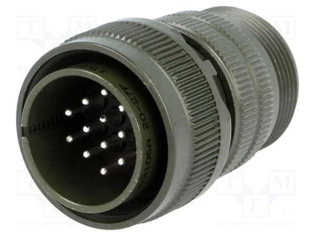 Conector: redondos, tamanho 20, MS/DS, liga de al.
