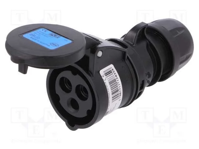 Conector: de Alimenta&ccedil;&atilde;o, Ficha, F&ecirc;mea, 16a, 230vac, Iec 60309