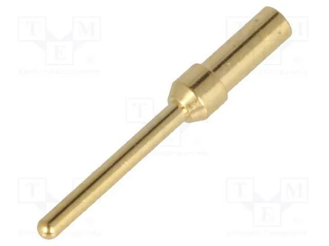 Contacto, macho, dourado, 0,13&divide;0,33mm2, 26AWG&divide;22A.