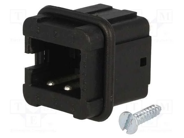 Conector: Hdc, Inserto de Contatos, F&ecirc;mea, Staf, Pin: 6, Solda, 10a