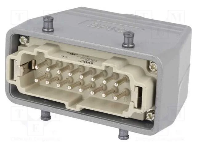 Conector: Hdc, Ficha, Macho, Epic Kit, Pin: 16, 16+Pe, M25, 16a, 500v
