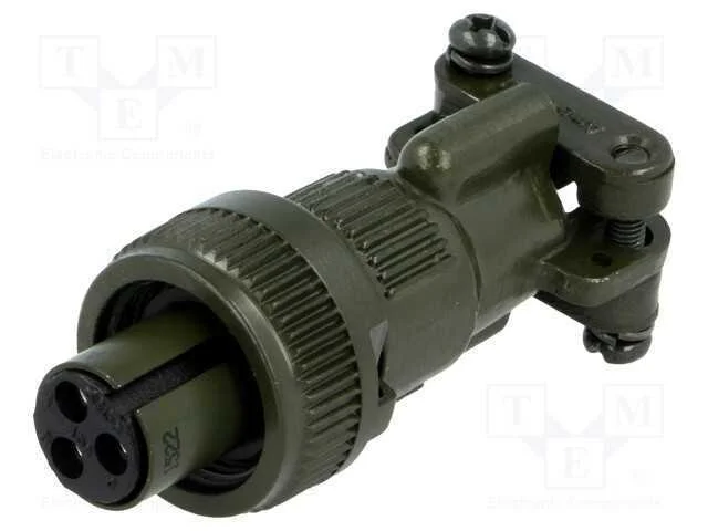Conector: Redondos, Tamanho 10sl, Ms/Ds, Liga de Alum&iacute;nio, Ficha