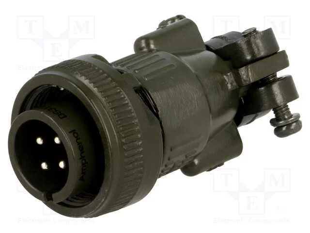 Conector: Redondos, Tamanho 14s, Ms/Ds, Liga de Alum&iacute;nio, Ficha
