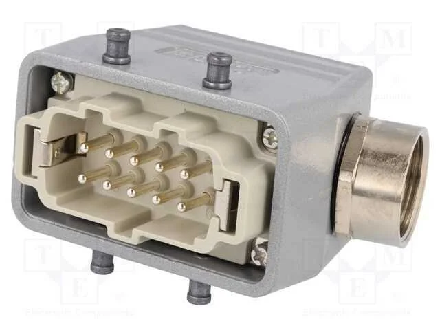 Conector: Hdc, Ficha, Macho, Epic Kit, Pin: 10, 10+Pe, M25, 16a, 500v