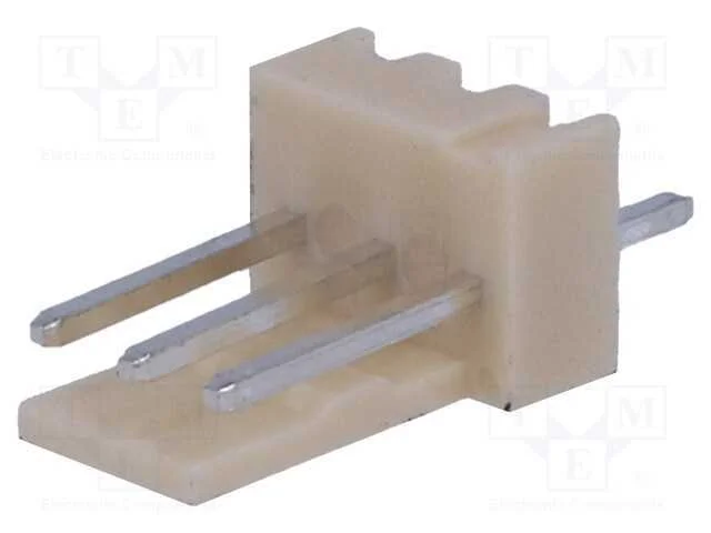 Tomada, fio-placa, macho, NS25, 2,54mm, PIN: 3, T.