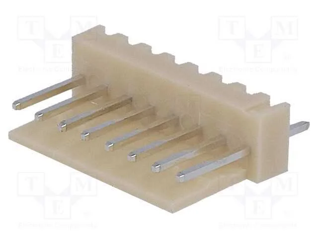 Tomada, fio-placa, macho, NS25, 2,54mm, PIN: 8, T.