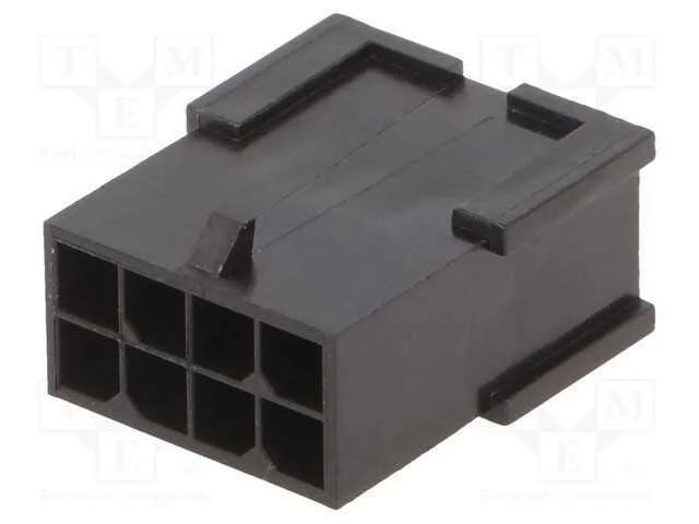 Ficha, fio-placa, macho, Minitek Pwr 3.0, 3mm, PI.