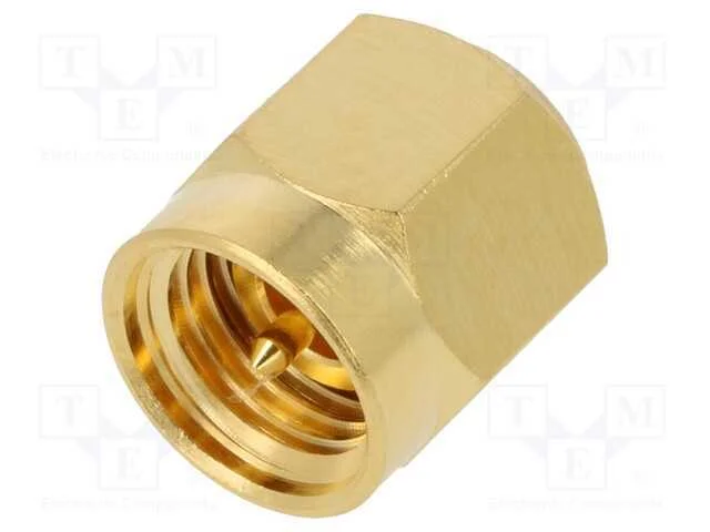 Jumper, SMA, macho, simples, 50O, dourado