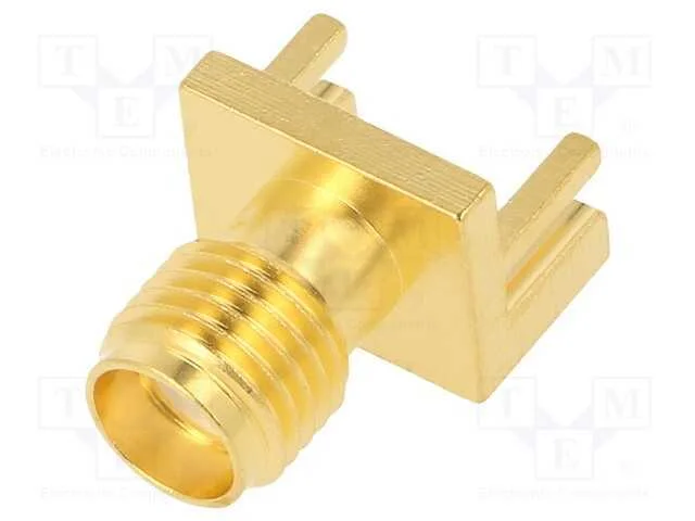 Ficha, Sma, F&ecirc;mea, de Borda, Simples, 50o, Smt, com Cabo, Ptfe